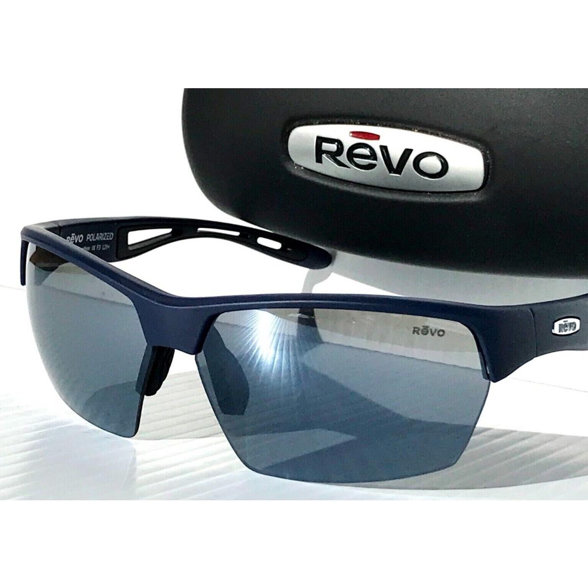 Revo Jett Matte Navy Polarized Gray Graphite Lens Sunglass RE 1167 05 GY