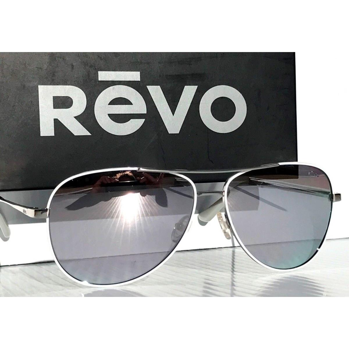 Revo Relay Polished Chrome Aviator Polarized Chrome Lens Sunglass 1014 03 ST