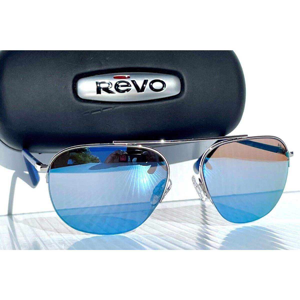 Revo Annika Chrome Polarized Blue Water Lens Sunglass 1201 03 BL