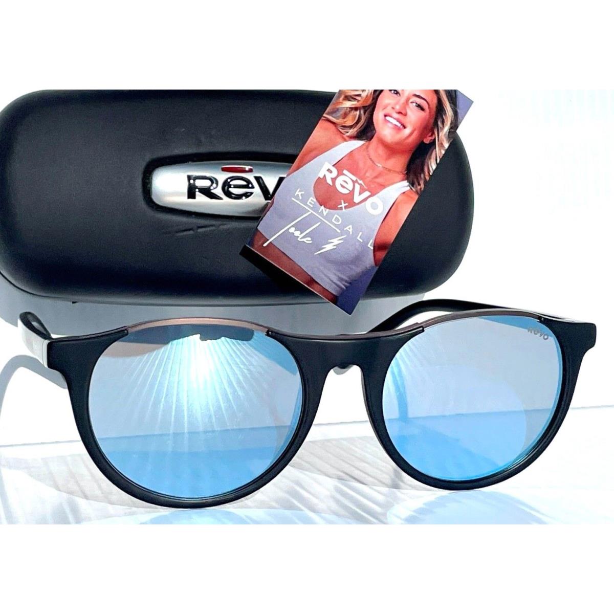 Revo Kendall Laguna Matte Black Polarized Blue Lens Sunglass 1200 01 BL