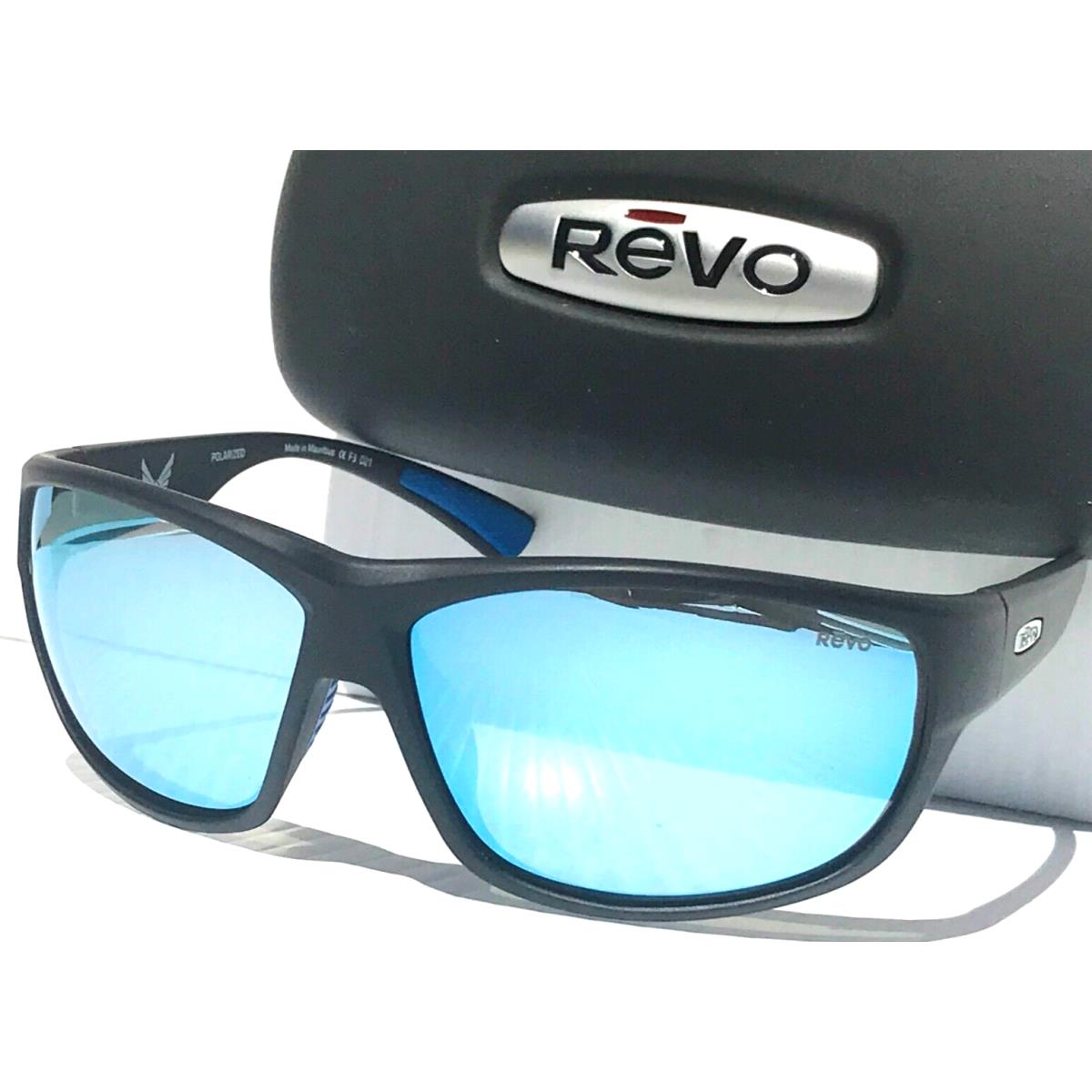 Revo Caper Volition Black Polarized Blue Water Lens Sunglass 1092V 01 BL