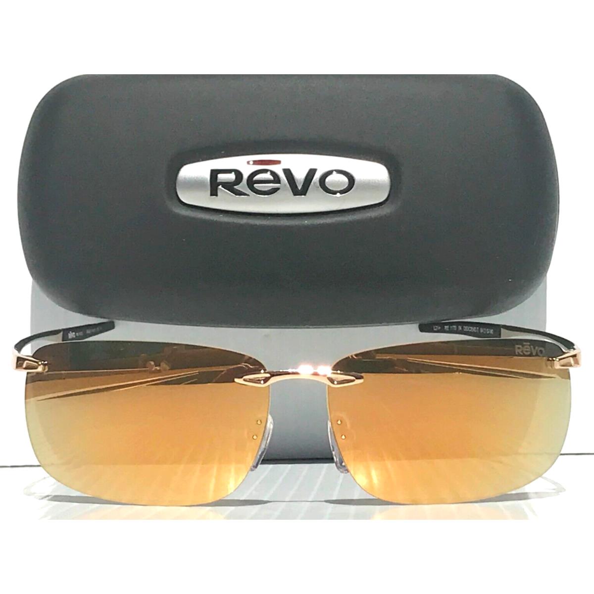 Revo Descend Z Shiny Gold Polarized Champagne Lens Sunglass 1170 04 CH