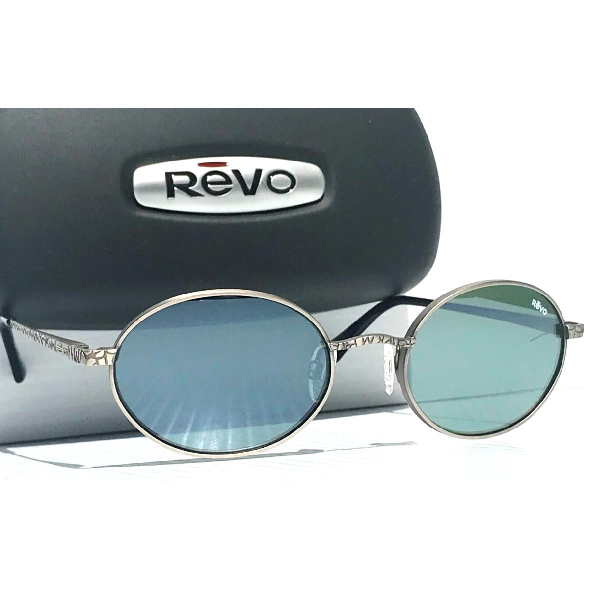 Revo Python 1 Antique Gunmetal Polarized Green Round Lens Sunglass 1147 00 SG50