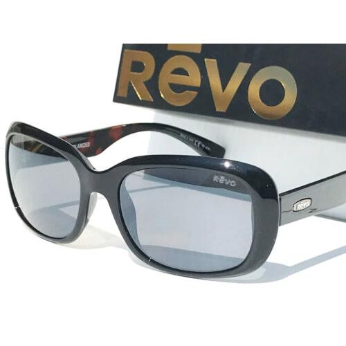 Revo Paxton Polished Black Polarized Grey Lens Sunglass 1039 01 GY