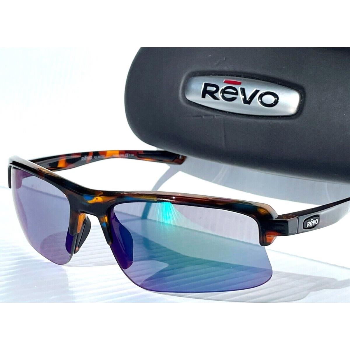 Revo Annika 2 Blue Tortoise Polarized Evergreen Lens Sunglass 1203 22 Gnp