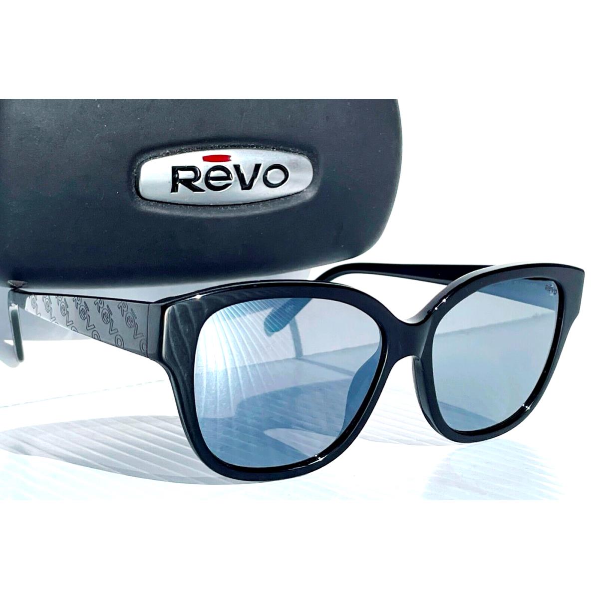 Revo Perry Shiny Black Polarized Graphite Grey Lens Sunglass 1219 01 GY