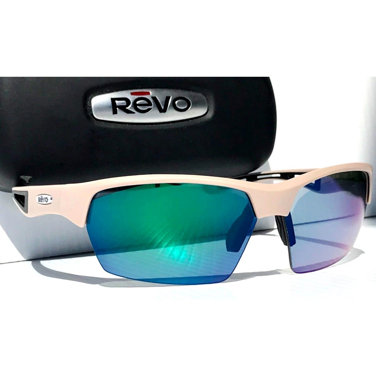 Revo Jett Smoky Grey Polarized Green Water Lens Sunglass RE 1167 00 Gnp