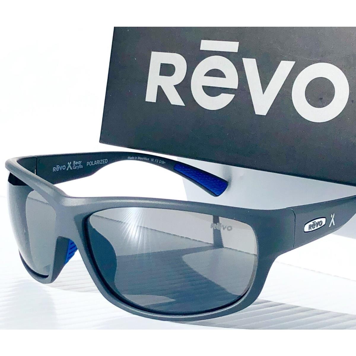 Revo Caper Bear Grylls Matte Grey Polarized Grey Lens Sunglass 1092 00 GY