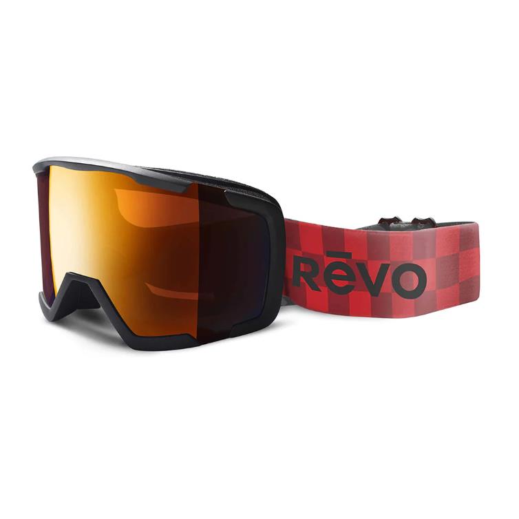 Revo Outback No. 12 Bode Miller Black Goggles Photochromic Solar Orange Lens