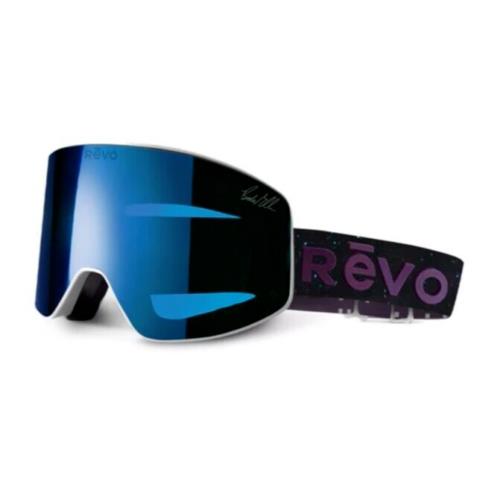 Revo Bode Miller Gravity No. 7 Mt White Polarized Blue Water Goggle 7034 09 Pbl