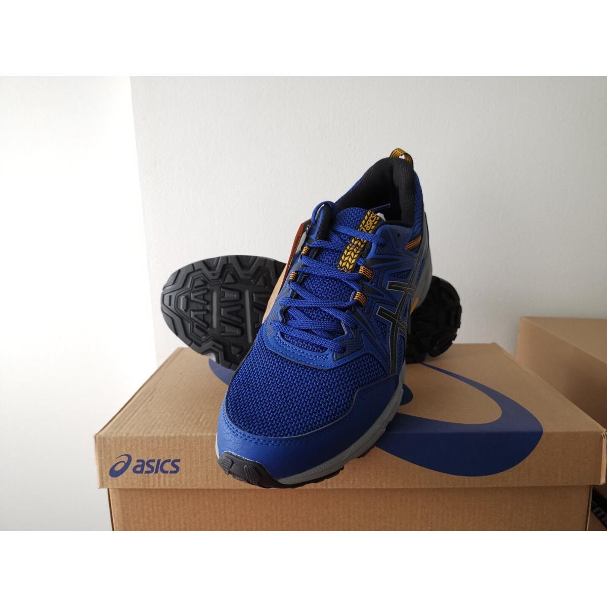 Mens Asics Gel Venture 8 Trail Running Shoes Sneakers - 10 Blue