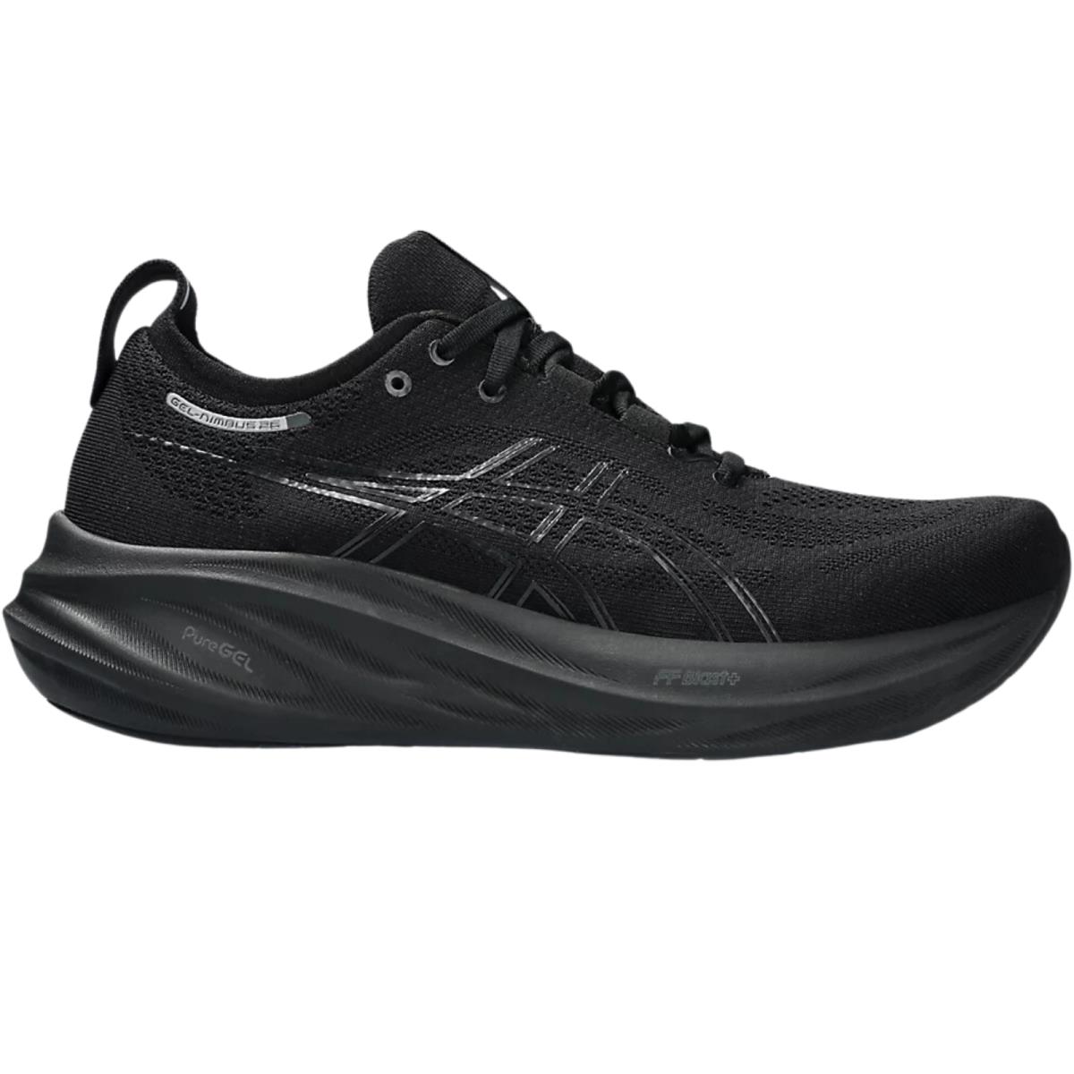 Men`s Asics Gel-nimbus 26 Running Shoes All Colors US Sizes 7-14 Black/Black