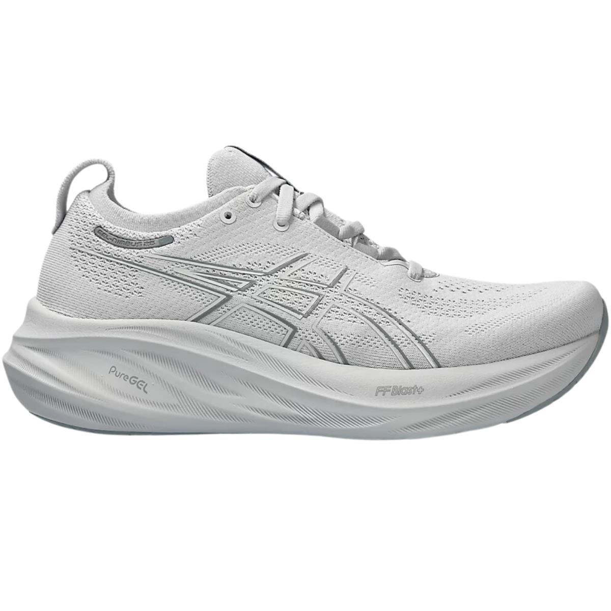 Men`s Asics Gel-nimbus 26 Running Shoes All Colors US Sizes 7-14 Concrete/Pure Silver