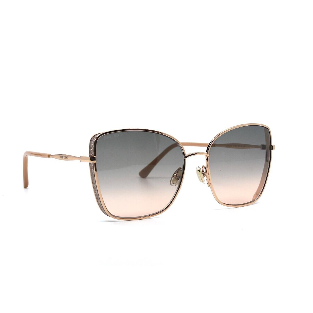 Jimmy Choo Alexis/s PY3 Cold Copper Grey Gradient Sunglasses
