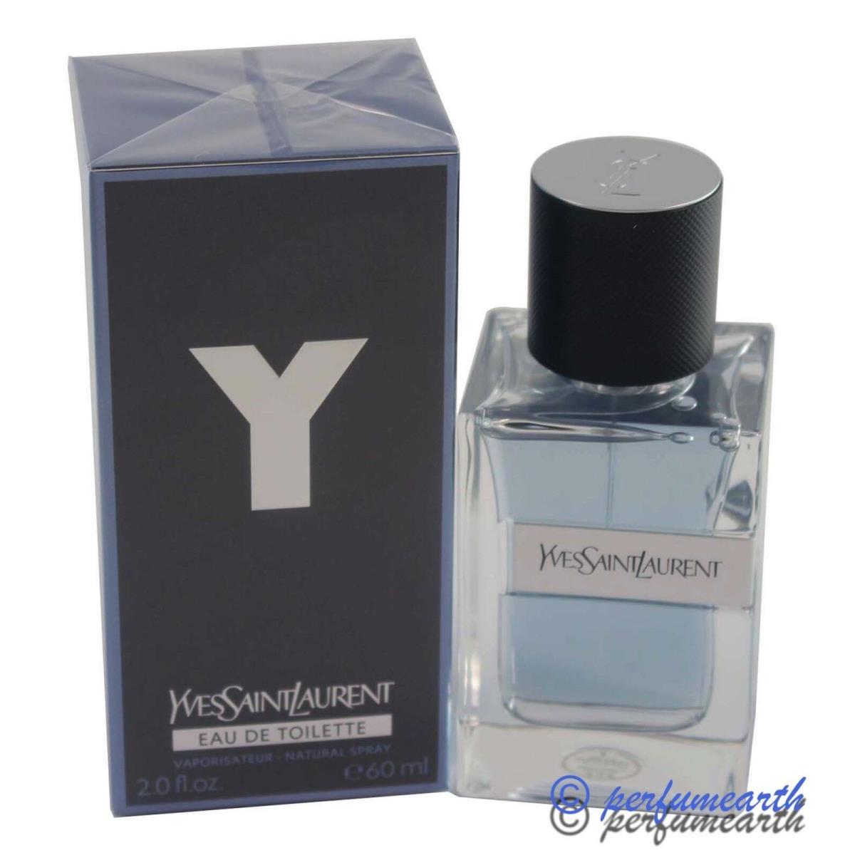 Y By Yves Saint Laurent 2.0 oz /60ml Edt Spray For Men