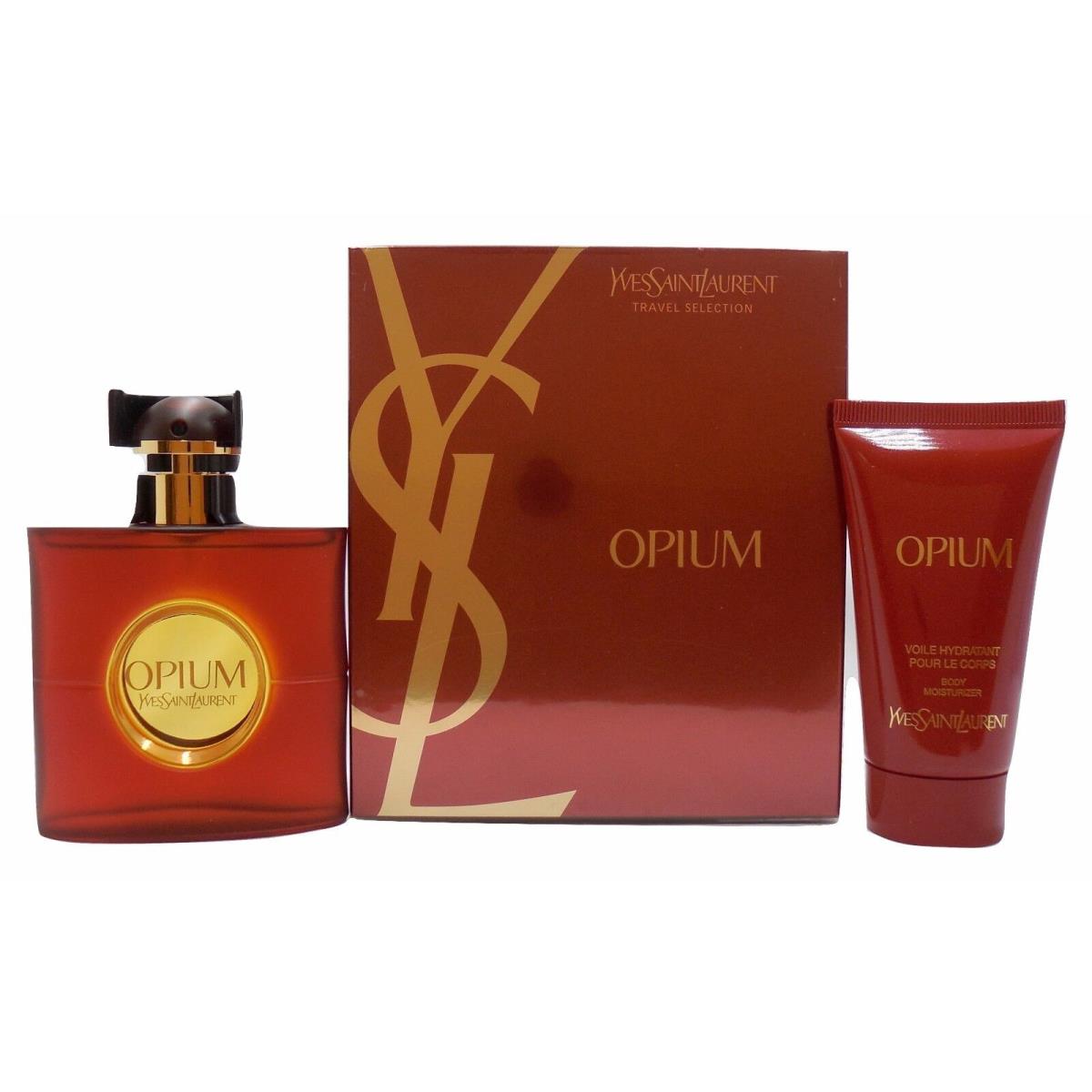 Yves Saint Laurent Opium Travel Selection Gift Set Eau DE Toilette Spray 50ML