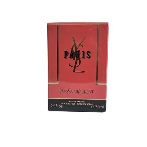 Paris BY Yves Saint Laurent 2.5 OZ Edp Spray For Women