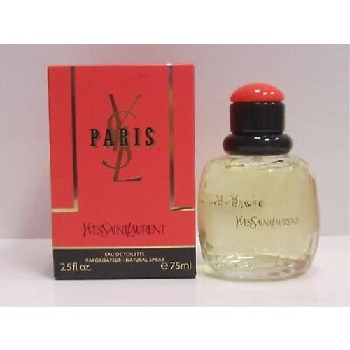 Paris by Yves Saint Laurent For Women 2.5 oz Eau de Toilette Spray