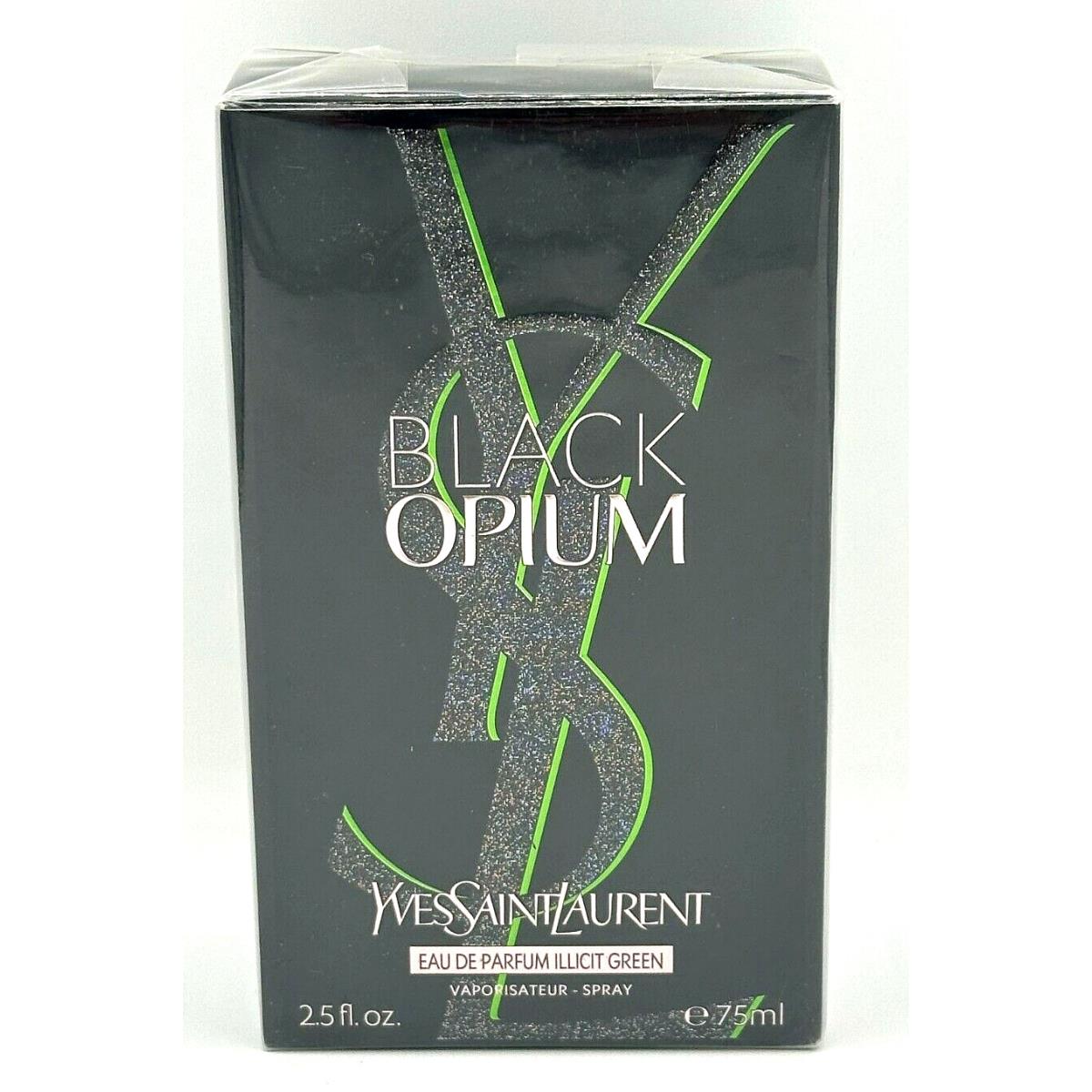 Yves Saint Laurent Ysl Black Opium Eau de Parfum Illict Green 2.5 Fl. oz