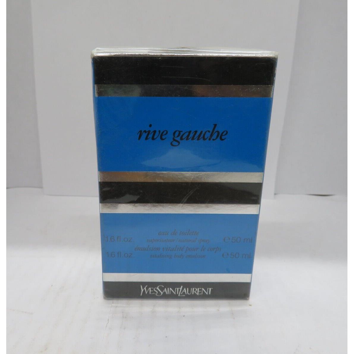 Rive Gauche Set By Yves Saint Laurent 1.6 oz Eau De Toilette Spray+body Emulsion