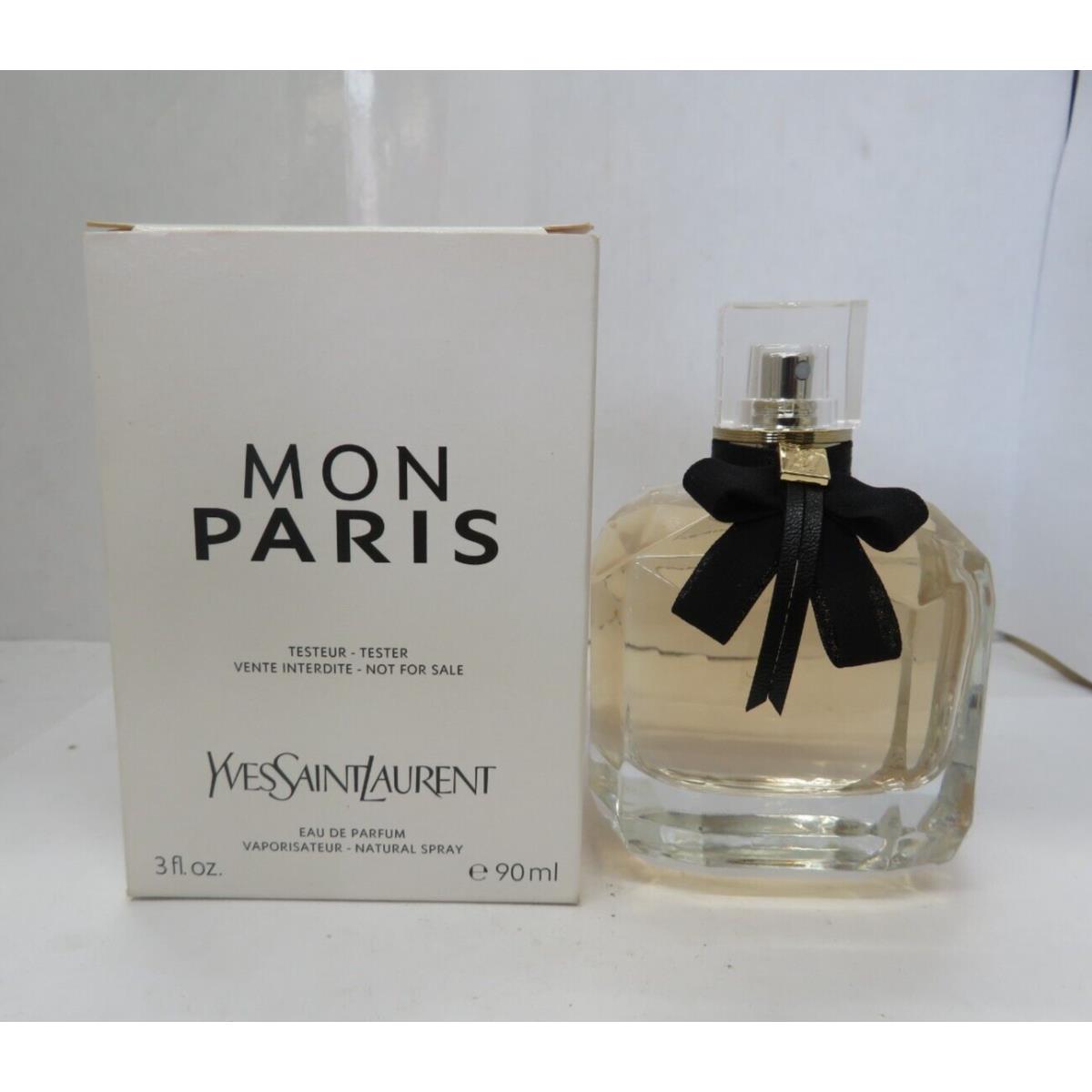 Yves Saint Laurent Mon Paris 3 Fl oz Eau DE Parfum Spray TT Women