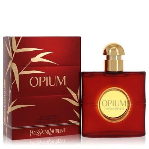 Opium by Yves Saint Laurent Edt Spray Packaging 1.6 oz For Women