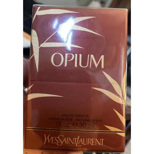 Ysl Yves Saint Laurent Opium Eau de Toilette Spray 1.0 oz