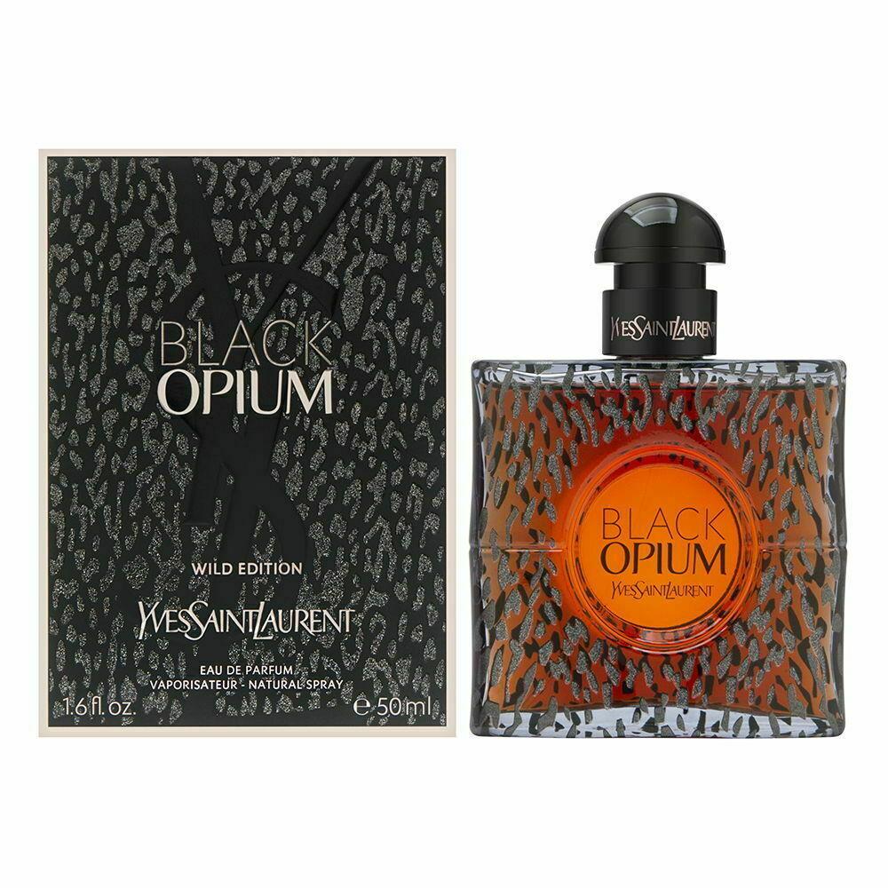 Black Opium Wild Edition by Yves Saint Laurent For Women 1.6 oz Edp Spray