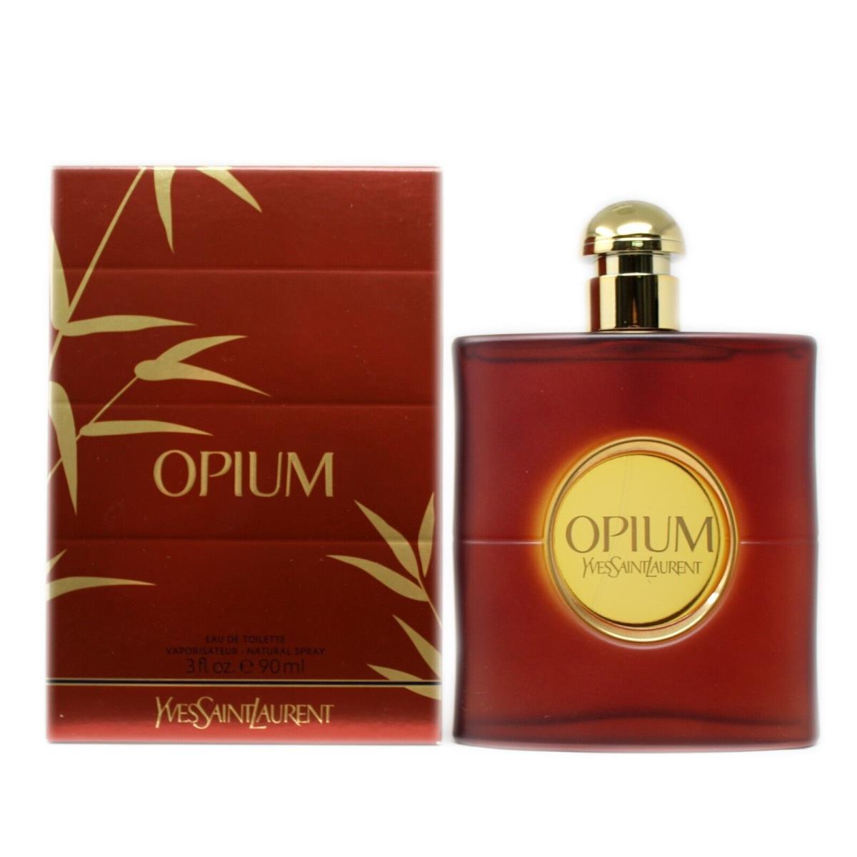 Yves Saint Laurent Opium Eau DE Toilette Natural Spray 90 ML/3 Oz. NO Cellophane