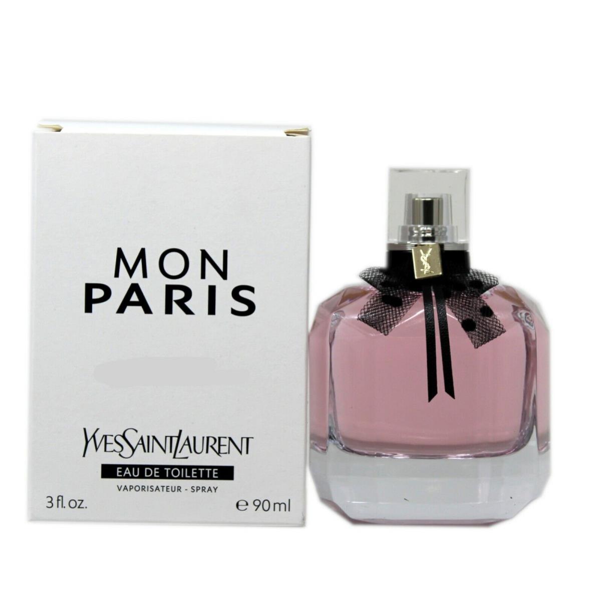 Yves Saint Laurent Mon Paris Eau DE Toilette Natural Spray 90 ML/3 Fl.oz. T