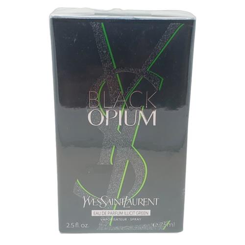 Yves Saint Laurent Black Opium Eau De Parfum Spray Illicit Green 2.5 OZ