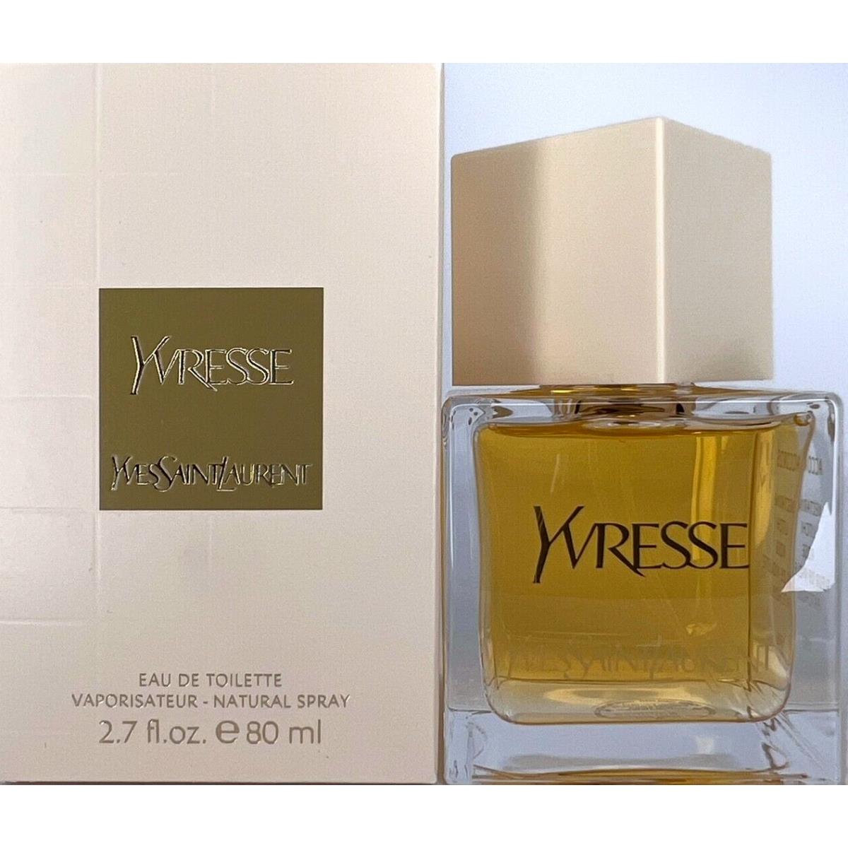 Yves Saint Laurent Yvresse Eau DE Toilette Spray Women 2.7 Oz / 80 ml