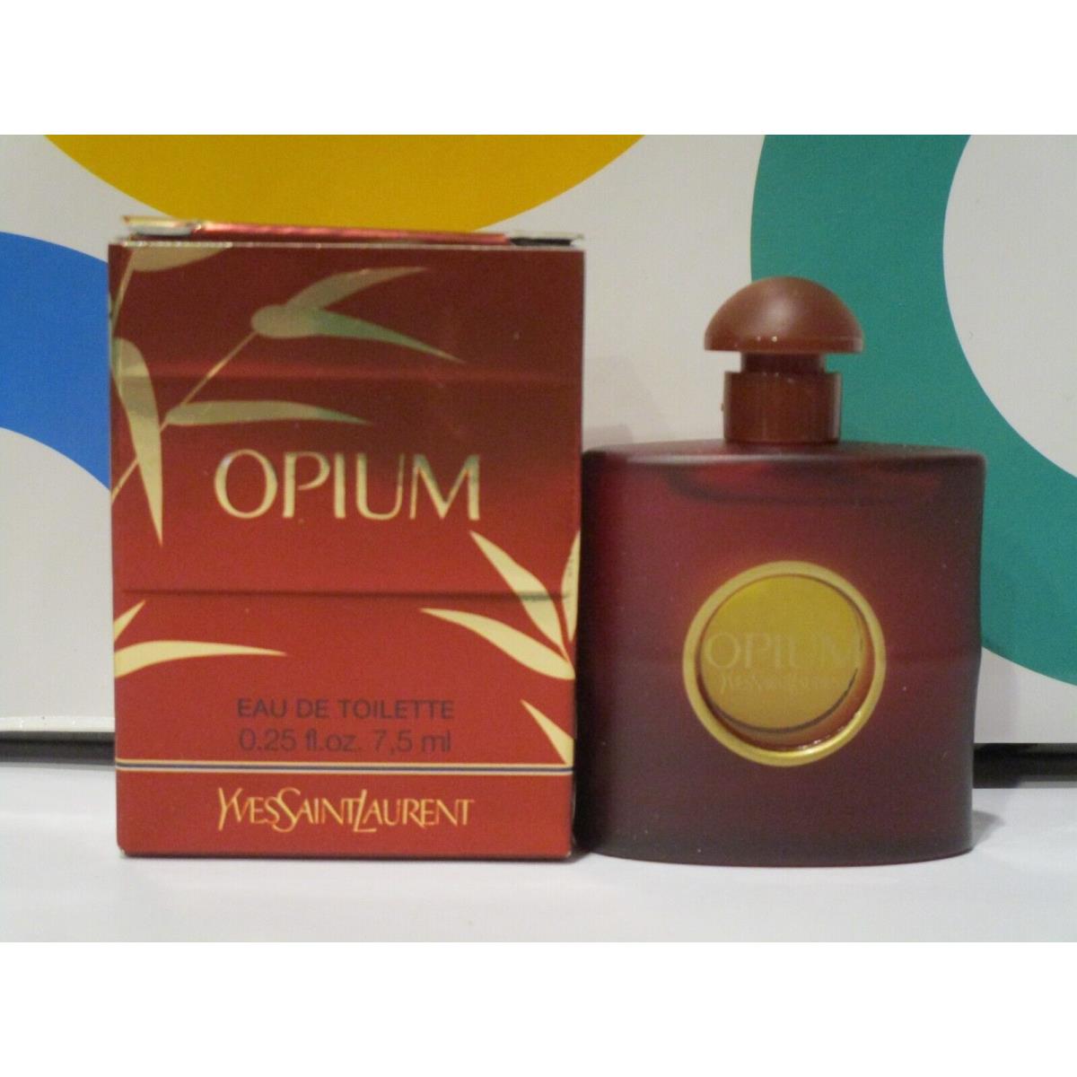 Yves Saint Laurent Vintage Opium Eau DE Toilette Splash 0.25 OZ