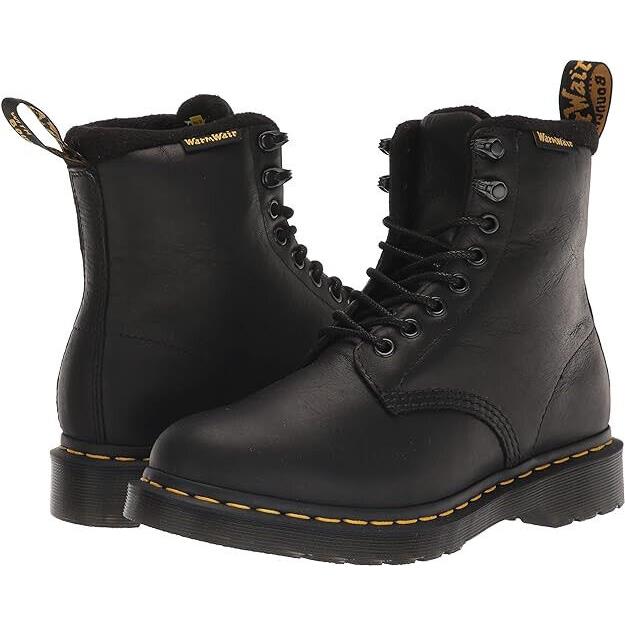 Dr. Martens Men`s 1460 Pascal US 14 M / UK 13 Fleece Lined Black Boots - Black