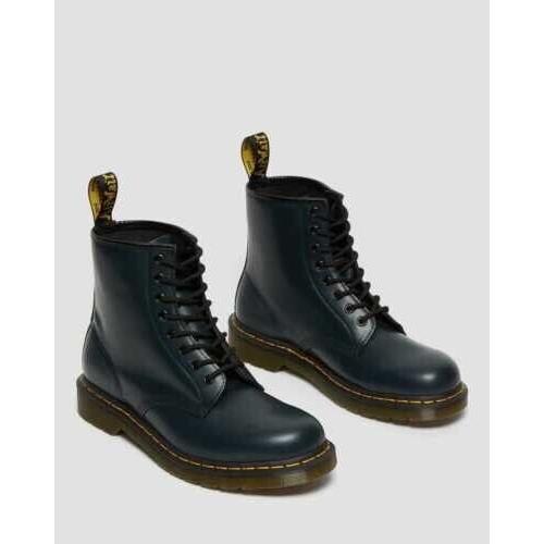 Dr. Martens Vintage Smooth Navy Leather 8 Eyelet Boots 11822411 Mens 6 Womens 7