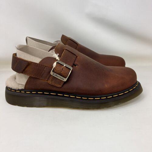 Dr. Martens Jorge II Leather Mules Brown Men s Size 12