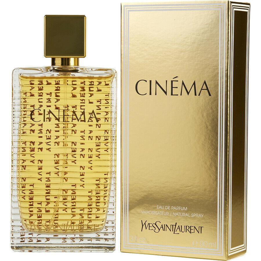 Yves Saint Laurent Cinema Eau DE Parfum Spray For Women 3.0 Oz / 90 ml