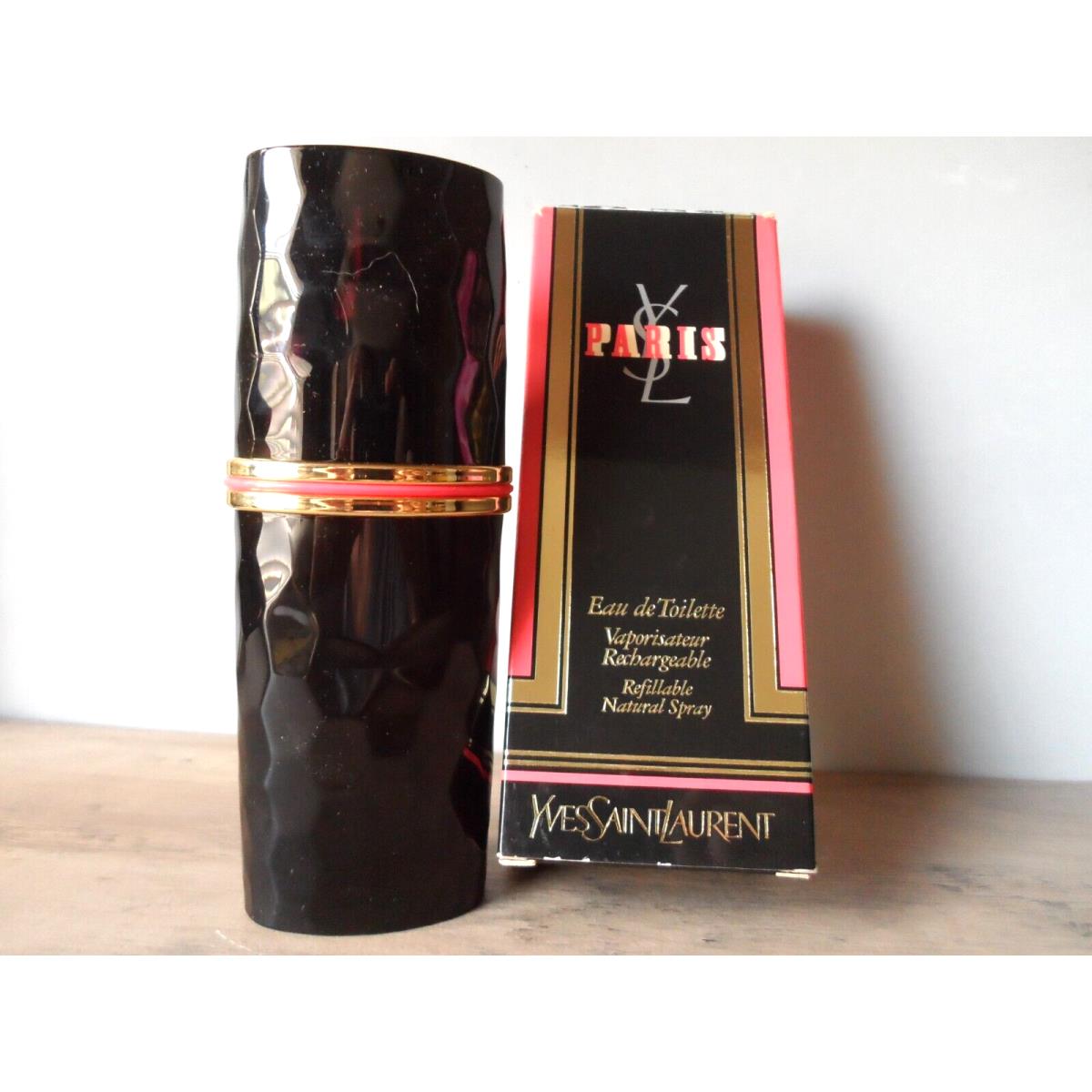 Yves Saint Laurent Paris Ysl Edt Spray Refillable 2.5 oz / 75 ml Vintage Formula Boxed