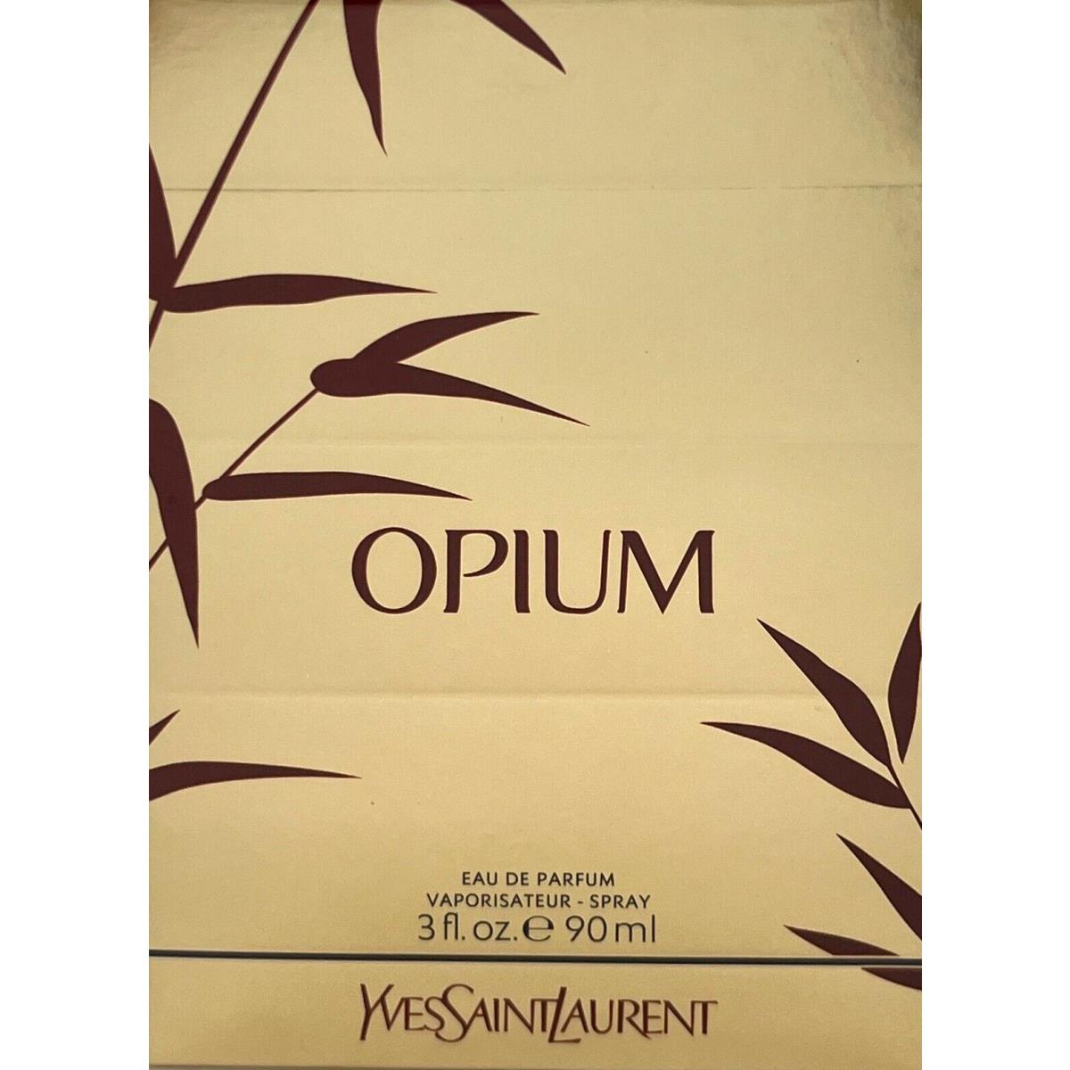 Yves Saint Laurent Opium Eau DE Parfum Spray For Women 3.0 Oz / 90 ml