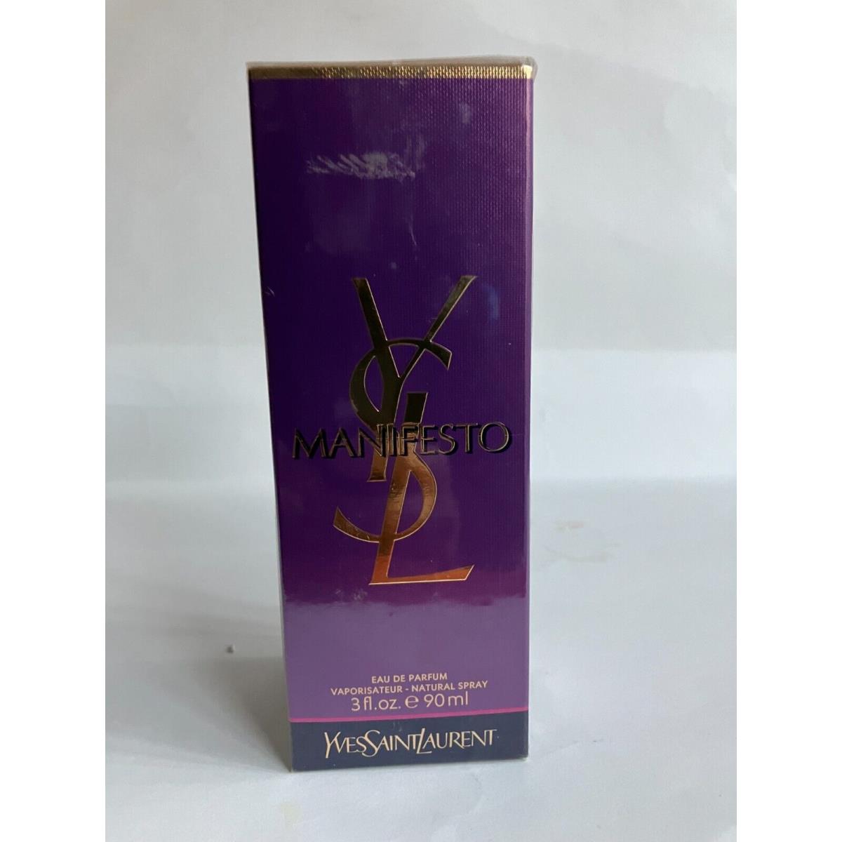 Yves Saint Laurent Manifesto 3 oz Edp Spray For Women Sealed