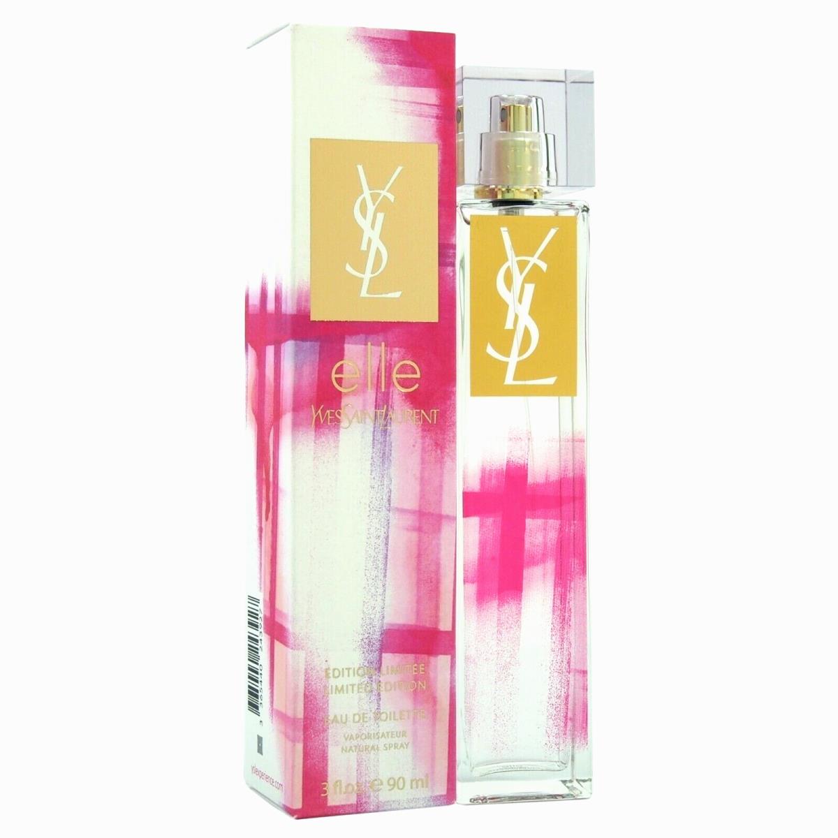 Yves Saint Laurent Ysl Elle For Women Limited Edition Edt 3 FL OZ /90ML Natural Spray