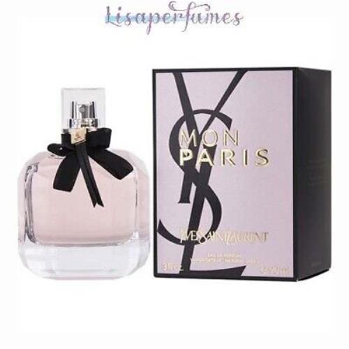 Mon Paris by Yves Saint Laurent For Women 3.0oz Eau De Parfum Spray