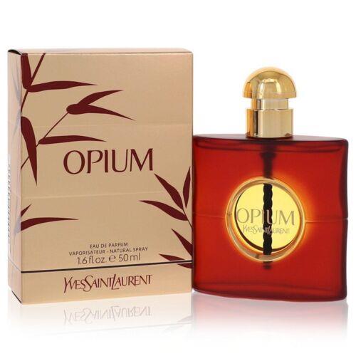 Opium by Yves Saint Laurent Eau De Parfum Spray Packaging 1.6 oz For Women