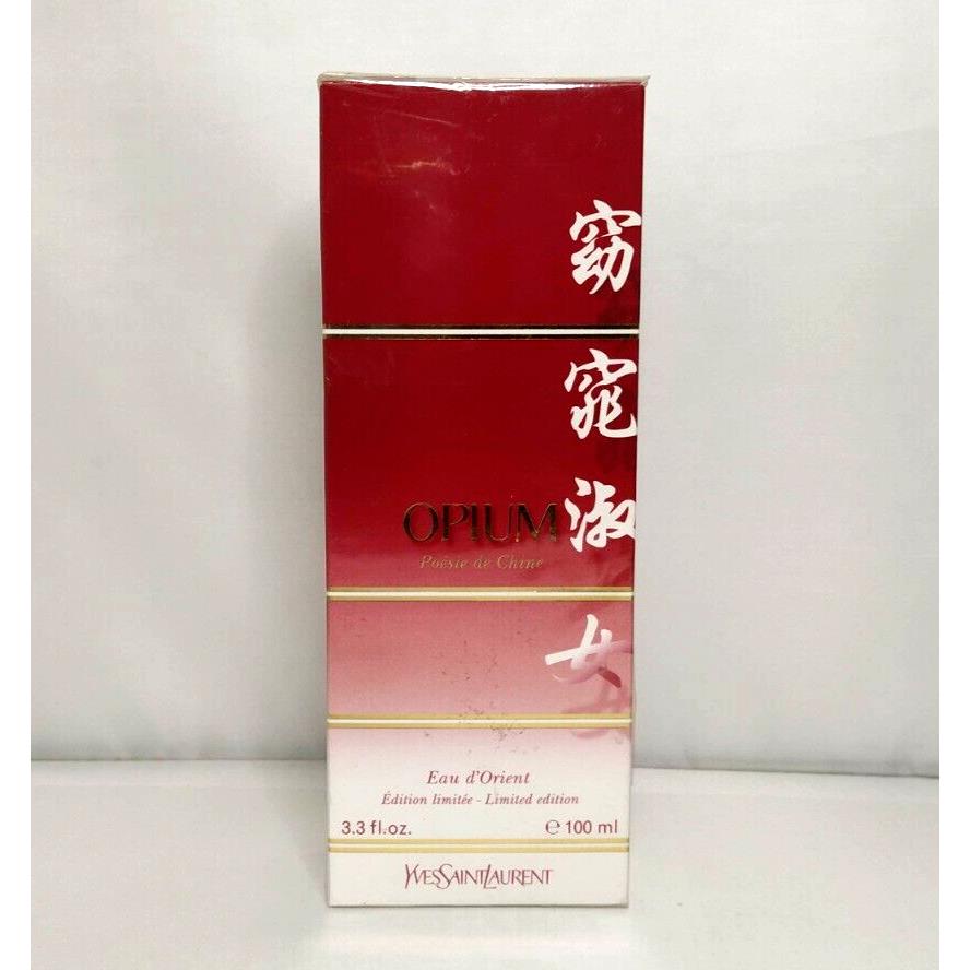 Yves Saint Laurent Opium Poesie De Chine 3.3oz Eau de Toilette For Women