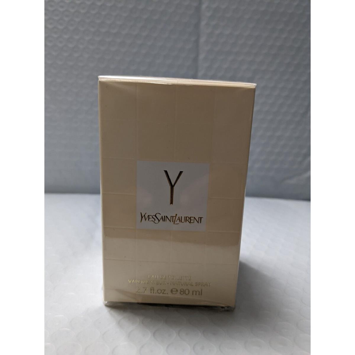 Y BY Yves Saint Laurent 2.7oz /80ml Eau De Toilette For Women Spray