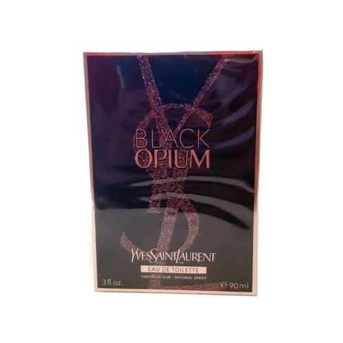 Yves Saint Laurent Black Opium by Ysl 3.0 OZ 90 ML Edt Spray AS Shown