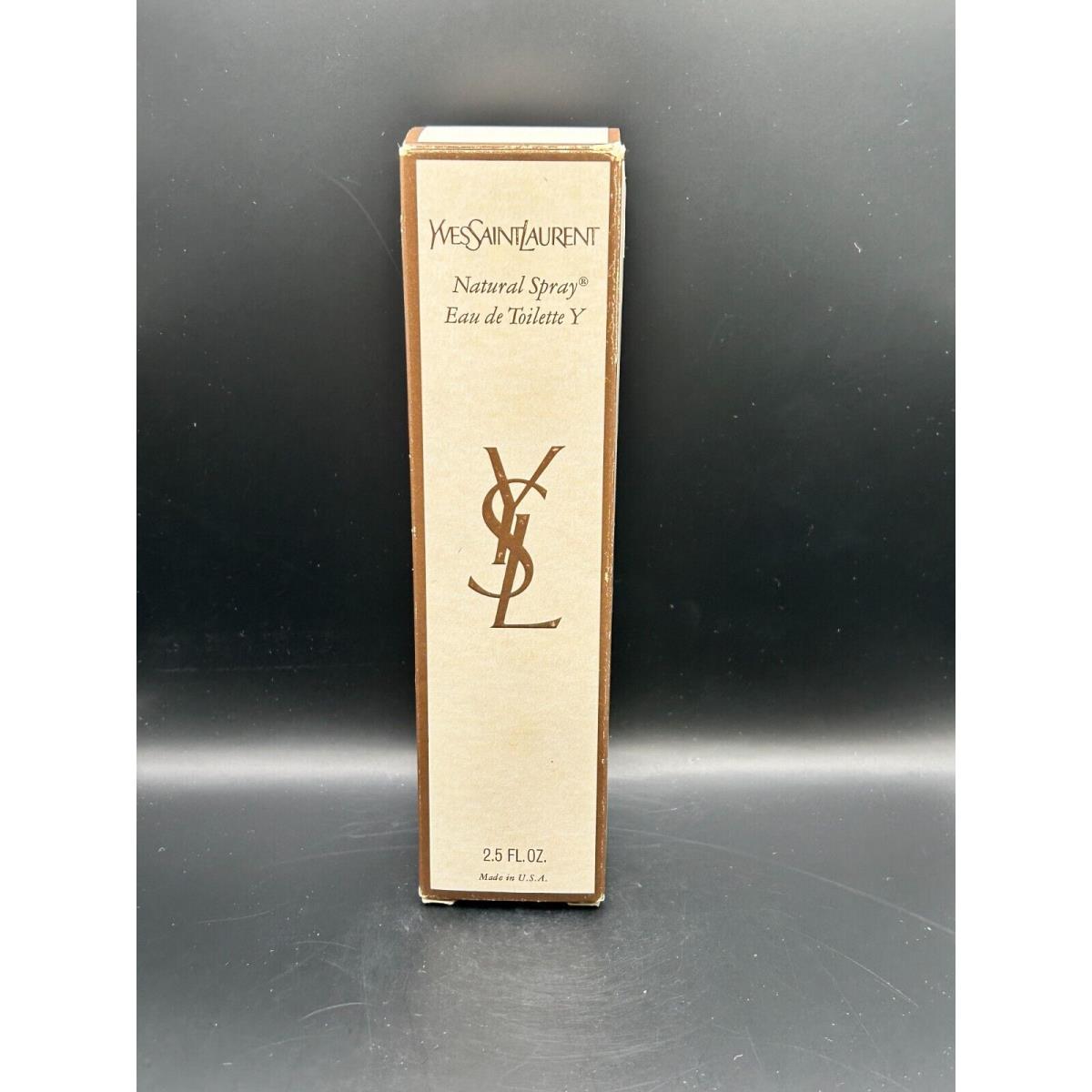 Yves Saint Laurent Y 75ML Vintage Edt Spray