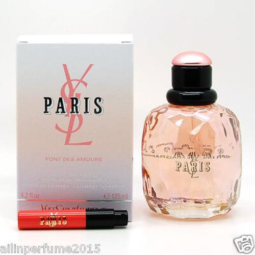 Yves Saint Laurent Paris Pont Des Amours by YSL4.2 Fl.oz Edt Eau de Printemps Limited Edition Women