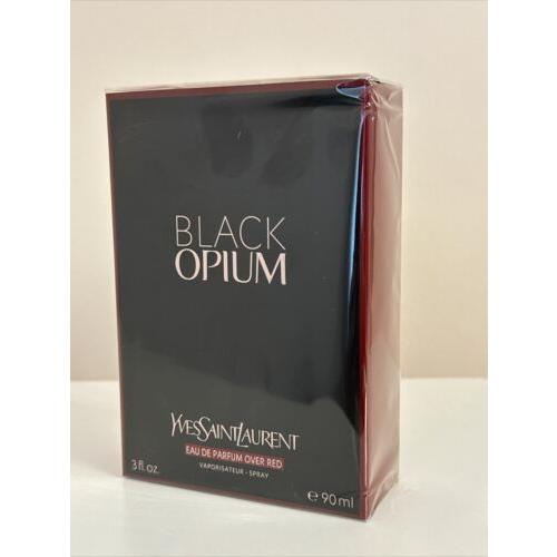 2024 Yves Saint Laurent Black Opium Eau de Parfum Over Red 3oz/90ml