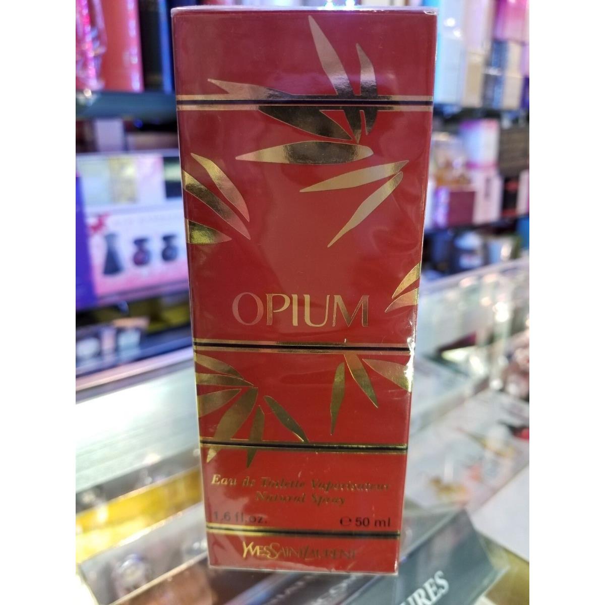 Opium by Ysl Yves Saint Laurent 1.6 oz / 50 ml Eau de Toilette Edt Spray Rare